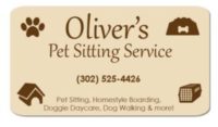 Oliver’s Pet Sitting Services